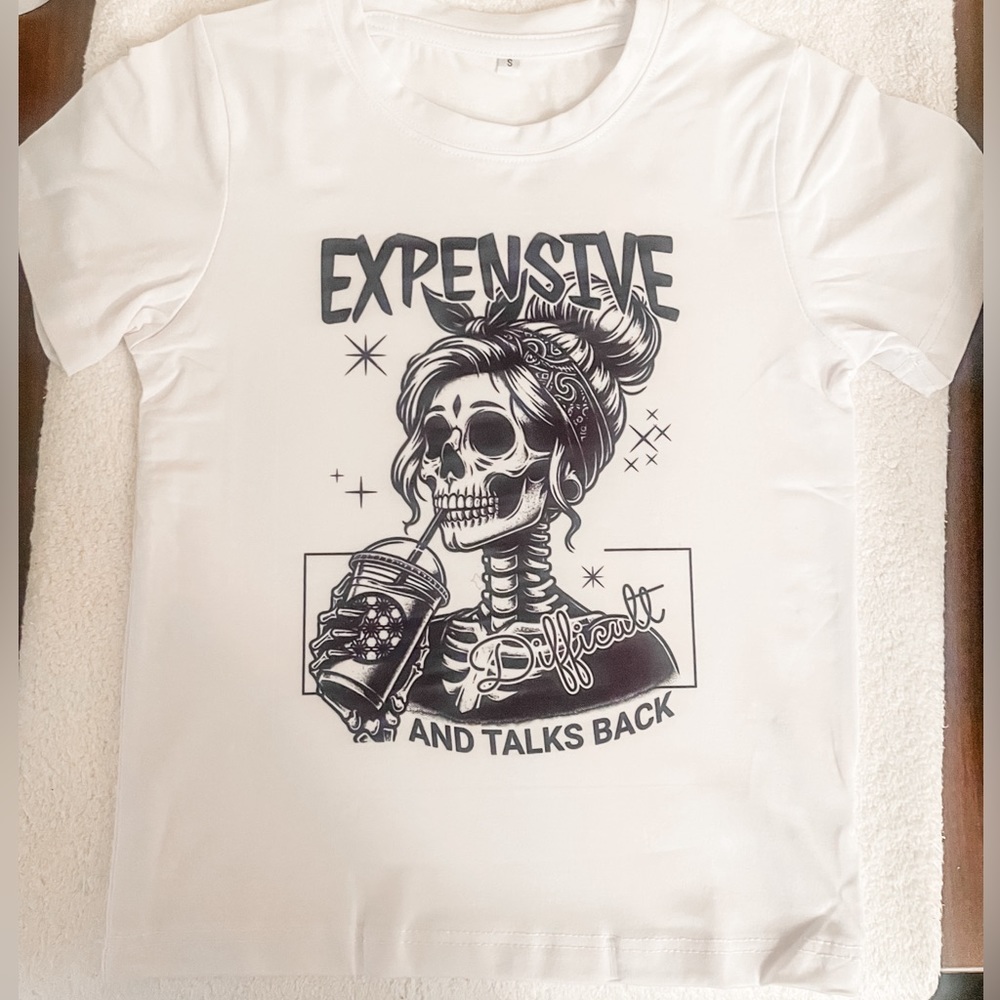 Youth short sleeve white tshirts